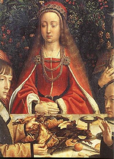 Gerard David The Marriage at Cana china oil painting image